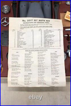 1950's Doepke MG TD Sports Car MODEL KIT No. 2017 ORIGINAL BOX Unassembled NEW