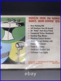 1969 Monogram Bathtub Buggy Car Model Kit George Barris Show Sealed