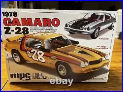 1978Camaro Z28 Model Car Kit. Factory Sealed Box. Build Stock Or Custom