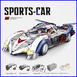 1/8 Asurada GSX Building Blocks Set Formula Car Racing Kids Toys Model Kits Gift