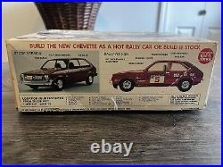 76Chevette With Rally Tent And Figures Model Kit By MPC 1976
