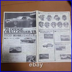 American Legendary Muscle Car 1970 DODGE CHALLENGER 340 T/A Model Kit 124 NEW