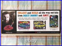American Muscle Car 1971 DODGE CHARGER Dirty Donny Art amt Model Kit 125 NEW