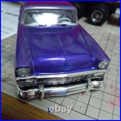 American Vintage Car Legend 1956 CHEVY Candy Paint Assembled Model Kit 124
