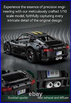 CADA Technic RUF Official License 110 Race Car Model Building Kit