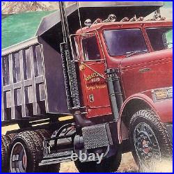 Italei Freight liner Heavy Duty Dump Truck 1/24 Plastic Model Car Kit 3843