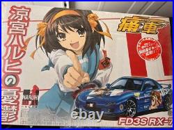 JDM Anime Paint Car MAZDA RX-7 FD3S ITASHA Anime HARUHI Model Kit 124 NEW