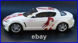 JDM Anime Painted Model Car ITASHA MAZDA RX-8 Assembled Model Kit Scale 124