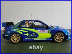JDM Legend Car 2004 SUBARU IMPREZA WRX STI 2.0 WRC Ver. 124 Assembled Model Kit