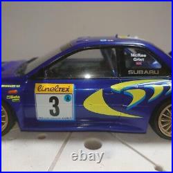 JDM Legend Car SUBARU IMPREZA WRX STI WRC 1998 Rally Assembled Model Kit 124