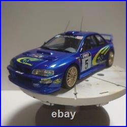 JDM Legend Car SUBARU IMPREZA WRX STI WRC 1999 Rally Assembled Model Kit 124