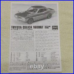 JDM vintage Car Legend TOYOTA CELICA 1600GT TA22-MQ Model Kit Scale 124 NEW