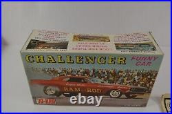 Jo-Han Dodge Challenger Funny Car Built Up Model Kit 1/25 with Box Mr. Norm's