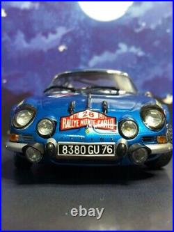 Legend Car Model Kit 1971 ALPINE RENAULT A110 Monte Carlo Rally Assembled 124