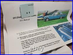 MCW 1963 Ford Fairlane 500 Sports Coupe 125 Scale Resin Model Car Kit Revell
