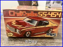 MPC 72Chevelle SS454 Street Machine Model Kit Factory Sealed 1/25