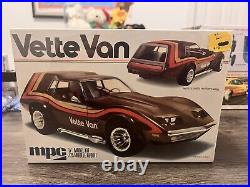 MPC Vette Van Model Kit 1/25, Factory Sealed Issued In 1977