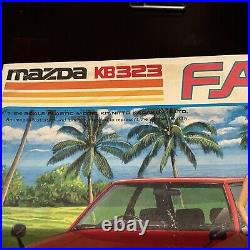 Mazda KB323 Familia & Gal Model Kit No. 955-700 Nitto 1/24 See Description