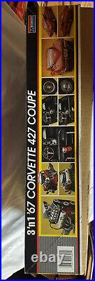 Monogram'67 Corvette 427 Coupe 3'n1 Scale 112 Model Car Kit #2801 Unassembled