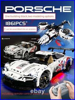 Porsche 911 building blocks set Super cars model kits kids toys Airplane toys