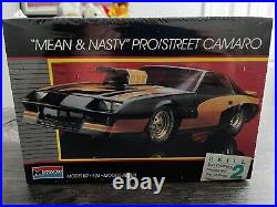 Pro Street Camaro Mean & Nasty Model Kit. 1/24, By Monogram