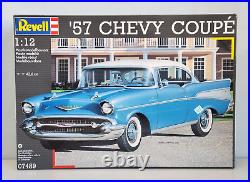 Revell'57 Chevy Coupe Chevrolet Bel Air 1/12 Scale Model Kit 07489, New Sealed
