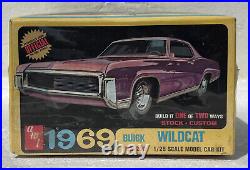 Scarce NOS Factory Sealed Original 1969 Buick Wilcat AMT Annual Model Car KIt