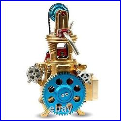 Single Cylinder Engine Car Engine Model Kit DM17 Unassembled DIY Toy Gifts