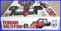 TAMIYA 1/12 FERRARI 641/2 (F190) F1 Racing Car Plastic Model Kit Big Scale