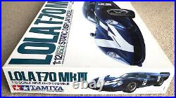 TAMIYA 1/12 LOLA T-70 MkIII Can-Am Racing Car Plastic Model Kit Big Scale Series