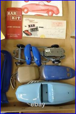 Vintage Toy Founders Inc. Kar Kit Futuristic Car model kit in the original box